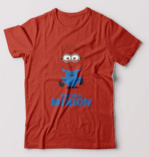 Load image into Gallery viewer, Minion T-Shirt for Men-Brick Red-Ektarfa.online