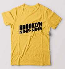 Load image into Gallery viewer, Brooklyn Nine-Nine T-Shirt for Men-Golden Yellow-Ektarfa.online
