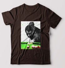 Load image into Gallery viewer, Ronnie O'Sullivan Snooker T-Shirt for Men-Coffee Brown-Ektarfa.online