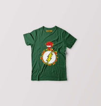 Load image into Gallery viewer, Flash Kids T-Shirt for Boy/Girl-Dark Green-Ektarfa.online