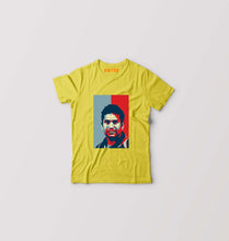 Load image into Gallery viewer, Sachin Tendulkar Kids T-Shirt for Boy/Girl-Mustard Yellow-Ektarfa.online