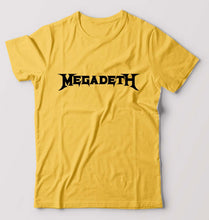 Load image into Gallery viewer, Megadeth T-Shirt for Men-Golden Yellow-Ektarfa.online
