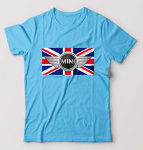 Load image into Gallery viewer, Mini Cooper T-Shirt for Men-Light Blue-Ektarfa.online