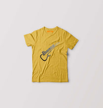 Load image into Gallery viewer, Ibanez Guitar Kids T-Shirt for Boy/Girl-Golden Yellow-Ektarfa.online