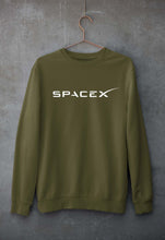 Load image into Gallery viewer, SpaceX Unisex Sweatshirt for Men/Women-Olive Green-Ektarfa.online
