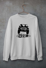 Load image into Gallery viewer, Jeep Unisex Sweatshirt for Men/Women-Grey Melange-Ektarfa.online