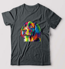 Load image into Gallery viewer, Dog T-Shirt for Men-Steel grey-Ektarfa.online