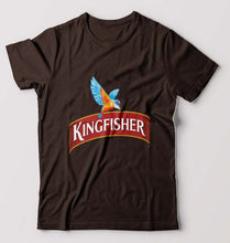 Load image into Gallery viewer, Kingfisher T-Shirt for Men-Coffee Brown-Ektarfa.online