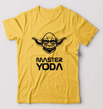 Load image into Gallery viewer, Yoda Star Wars T-Shirt for Men-Golden Yellow-Ektarfa.online