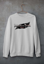 Load image into Gallery viewer, Attack on Titan Unisex Sweatshirt for Men/Women-Grey Melange-Ektarfa.online