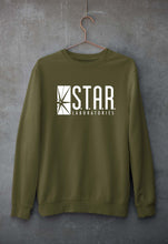 Load image into Gallery viewer, Star laboratories Unisex Sweatshirt for Men/Women-Olive Green-Ektarfa.online