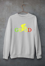 Load image into Gallery viewer, Cycling Good Unisex Sweatshirt for Men/Women-Grey Melange-Ektarfa.online