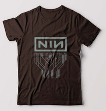 Load image into Gallery viewer, Nine Inch Nails T-Shirt for Men-Coffee Brown-Ektarfa.online