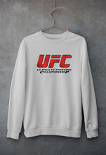 Load image into Gallery viewer, UFC Unisex Sweatshirt for Men/Women-Grey Melange-Ektarfa.online