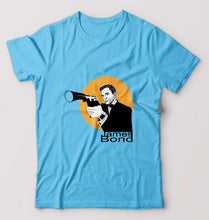 Load image into Gallery viewer, James Bond 007 T-Shirt for Men-Light Blue-Ektarfa.online
