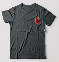 Load image into Gallery viewer, Belgium Football T-Shirt for Men-Steel grey-Ektarfa.online