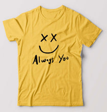 Load image into Gallery viewer, Louis Tomlinson T-Shirt for Men-Golden Yellow-Ektarfa.online