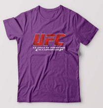 Load image into Gallery viewer, UFC T-Shirt for Men-Purple-Ektarfa.online