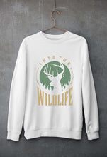 Load image into Gallery viewer, Deer Unisex Sweatshirt for Men/Women-White-Ektarfa.online