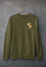 Load image into Gallery viewer, Porsche Pocket Logo Unisex Sweatshirt for Men/Women-Olive Green-Ektarfa.online
