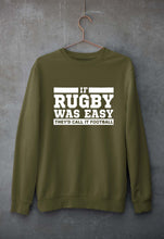 Load image into Gallery viewer, Rugby Unisex Sweatshirt for Men/Women-Olive Green-Ektarfa.online