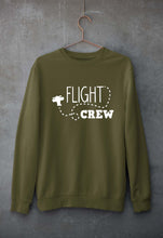Load image into Gallery viewer, Flight Crew Unisex Sweatshirt for Men/Women-Olive Green-Ektarfa.online