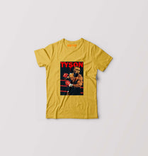 Load image into Gallery viewer, Mike Tyson Kids T-Shirt for Boy/Girl-Golden Yellow-Ektarfa.online