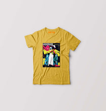 Load image into Gallery viewer, Hardwell abstract Kids T-Shirt for Boy/Girl-Golden Yellow-Ektarfa.online