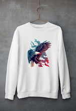 Load image into Gallery viewer, Eagle Unisex Sweatshirt for Men/Women-White-Ektarfa.online