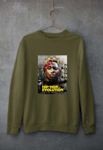 Load image into Gallery viewer, Hip-Hop Evolution Unisex Sweatshirt for Men/Women-Olive Green-Ektarfa.online