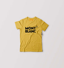 Load image into Gallery viewer, Mont Blanc Kids T-Shirt for Boy/Girl-Golden Yellow-Ektarfa.online