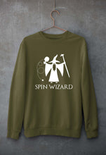 Load image into Gallery viewer, Table Tennis (TT) Wizard Unisex Sweatshirt for Men/Women-Olive Green-Ektarfa.online