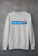 Load image into Gallery viewer, Bank of India Unisex Sweatshirt for Men/Women-Grey Melange-Ektarfa.online