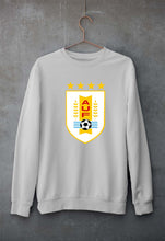 Load image into Gallery viewer, Uruguay Football Unisex Sweatshirt for Men/Women-Grey Melange-Ektarfa.online