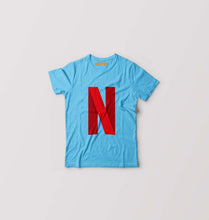 Load image into Gallery viewer, Netflix Kids T-Shirt for Boy/Girl-Light Blue-Ektarfa.online