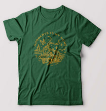Load image into Gallery viewer, Harry Potter Hogwarts T-Shirt for Men-Bottle Green-Ektarfa.online