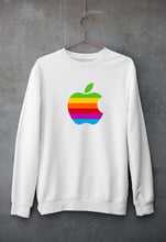 Load image into Gallery viewer, Apple Unisex Sweatshirt for Men/Women-White-Ektarfa.online