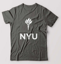 Load image into Gallery viewer, New York University T-Shirt for Men-Charcoal-Ektarfa.online