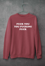 Load image into Gallery viewer, Fuck You You Fucking Fuck Unisex Sweatshirt for Men/Women-Coral-Ektarfa.online