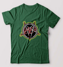 Load image into Gallery viewer, Slayer T-Shirt for Men-Bottle Green-Ektarfa.online