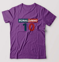 Load image into Gallery viewer, Ronaldinho T-Shirt for Men-Purple-Ektarfa.online