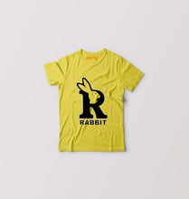 Load image into Gallery viewer, Rabbit Bunny Kids T-Shirt for Boy/Girl-Yellow-Ektarfa.online