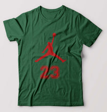 Load image into Gallery viewer, Michael Jordan T-Shirt for Men-Bottle Green-Ektarfa.online