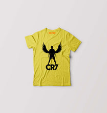 Load image into Gallery viewer, Cristiano Ronaldo CR7 Kids T-Shirt for Boy/Girl-Yellow-Ektarfa.online