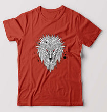 Load image into Gallery viewer, Lion T-Shirt for Men-Brick Red-Ektarfa.online