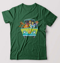 Load image into Gallery viewer, Scooby Doo T-Shirt for Men-Bottle Green-Ektarfa.online