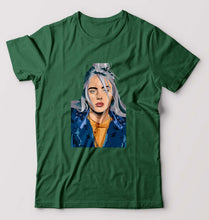 Load image into Gallery viewer, Billie Eilish T-Shirt for Men-Dark Green-Ektarfa.online