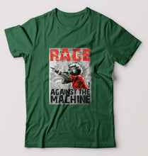 Load image into Gallery viewer, Rage Against The Machine T-Shirt for Men-Dark Green-Ektarfa.online