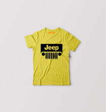 Load image into Gallery viewer, Jeep Kids T-Shirt for Boy/Girl-Yellow-Ektarfa.online