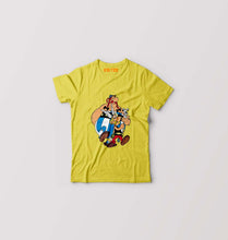 Load image into Gallery viewer, Asterix Kids T-Shirt for Boy/Girl-Yellow-Ektarfa.online